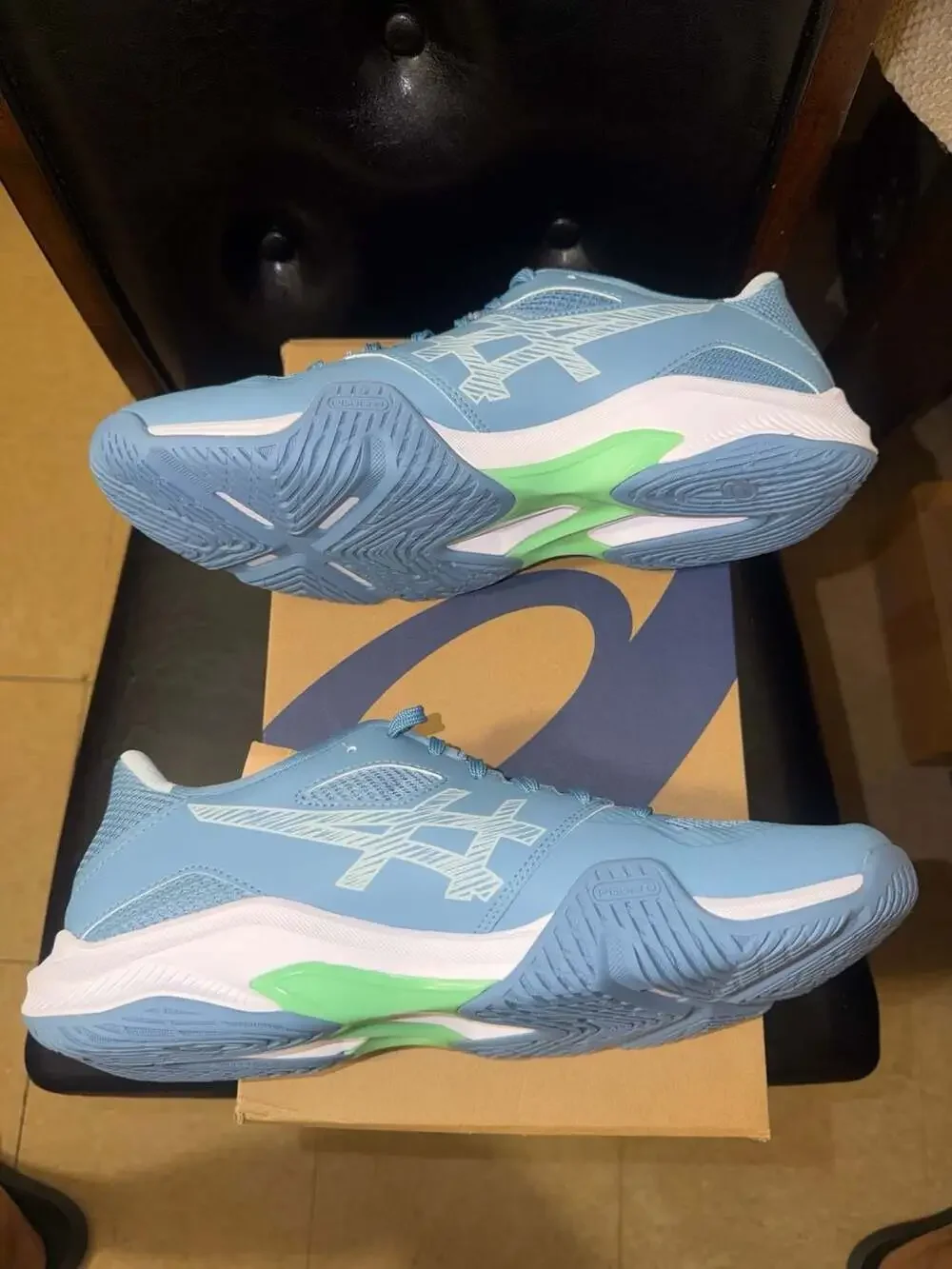 ASICS Blade FF 2 Men's Saba Blue/White Athletic Shoes